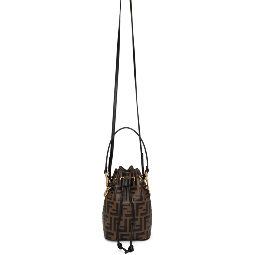 Fendi Mon Tresor mini bucket bag "forever fendi"